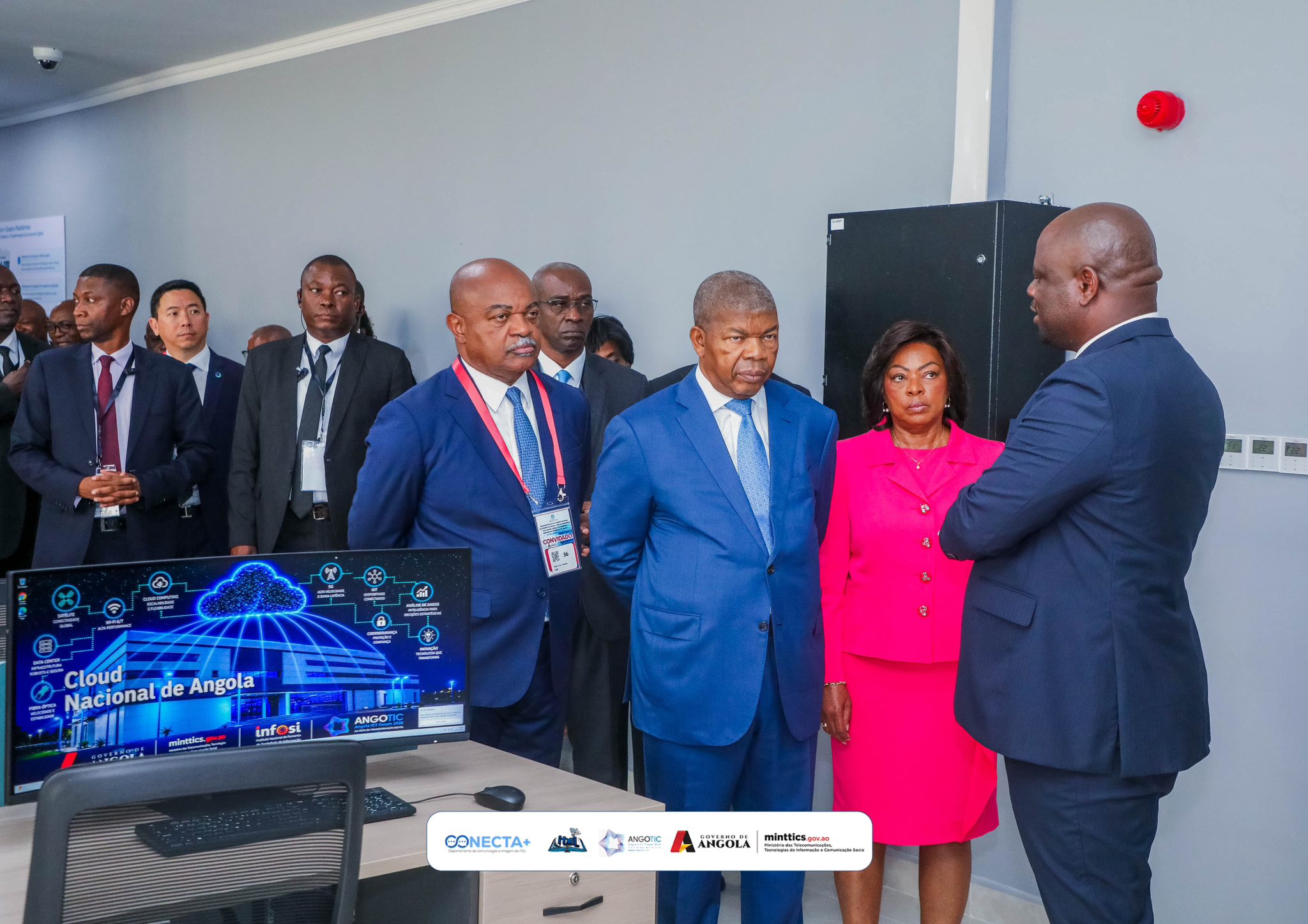 PRESIDENTE JOÃO LOURENÇO INAUGURA DATA CENTER DO GOVERNO E REFORÇA SOBERANIA DIGITAL